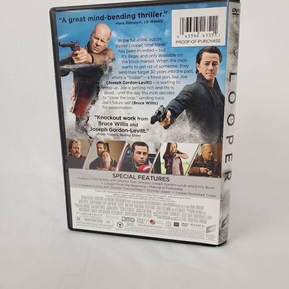 Looper (2012 Film) Sci-fi/Action [DVD] - Picture 3 of 3